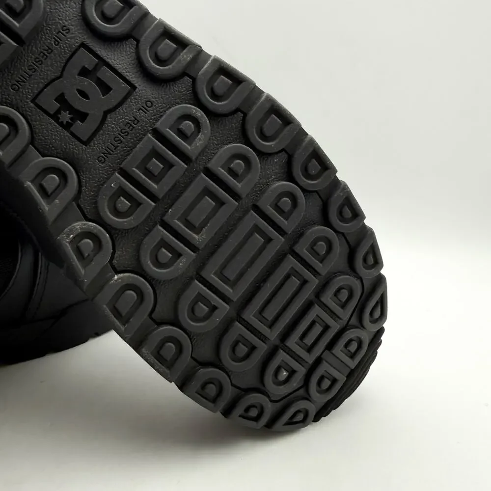 DC Shoes Men’s Anvil High-Top Work Boot — Black